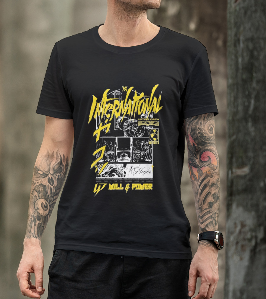 Inscrutable Manga Volume 1 MPMeger UA Trainer Series Calum Von Moger T-Shirt