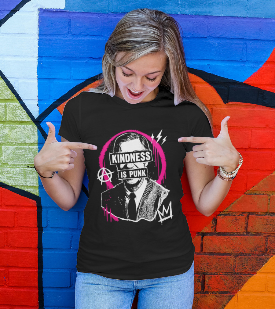 Fred Rogers Kindness Is Punk Anarchy T-Shirt