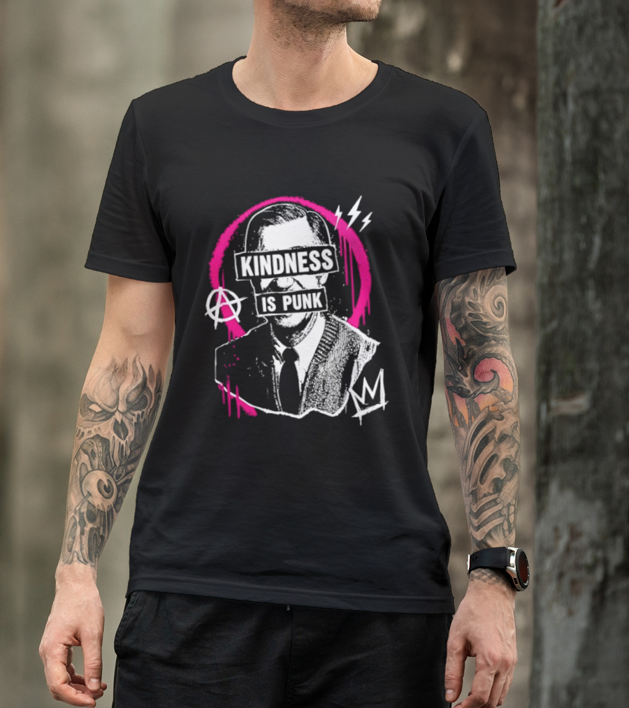 Fred Rogers Kindness Is Punk Anarchy T-Shirt