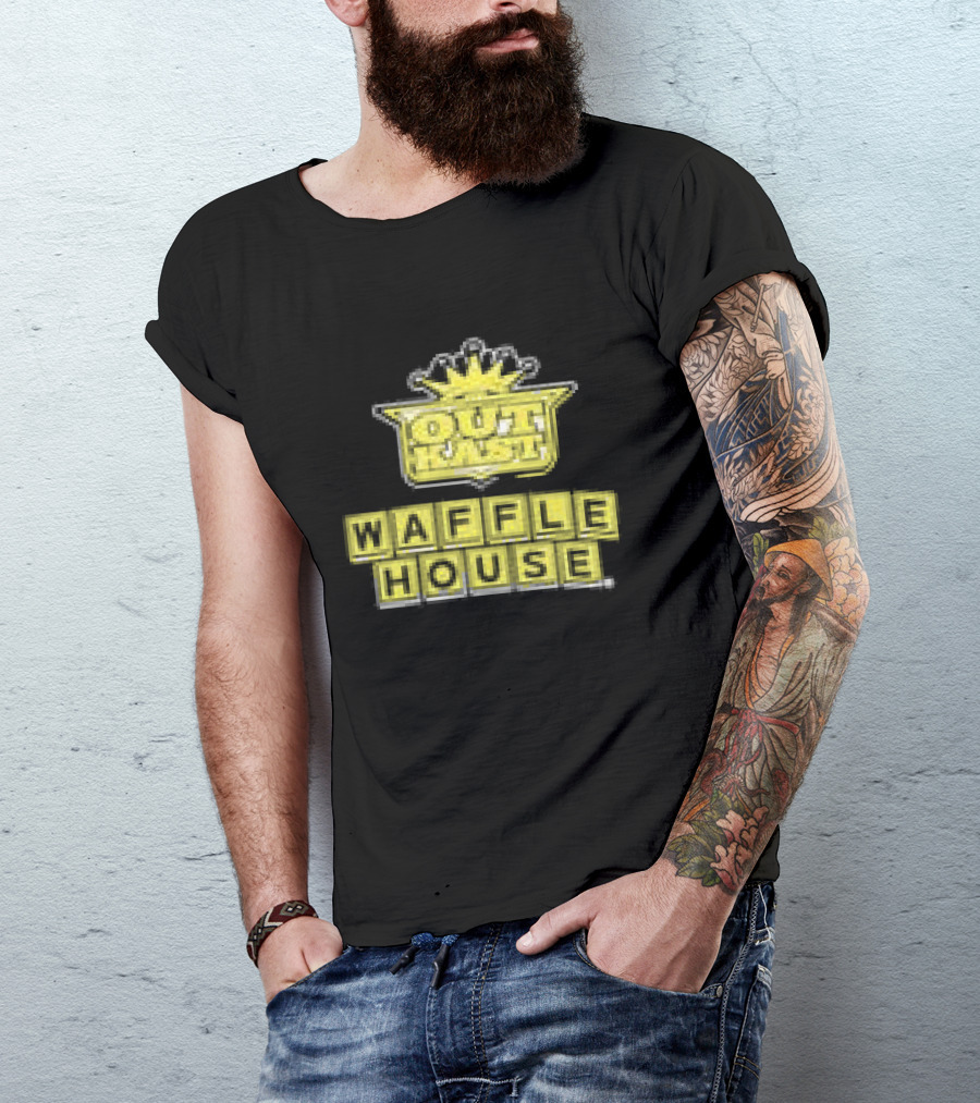 Outkast Waffle House Record Collaboration T-Shirt