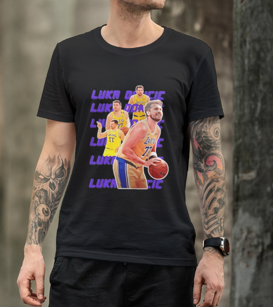 Luka Doncic Los Angeles Lakers 2026 Basketball Player 77 T-Shirt