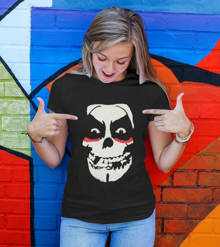 Middle Of Beyond Store Misfitshausen Misfits X Danhausen Fiend Skull T-Shirt