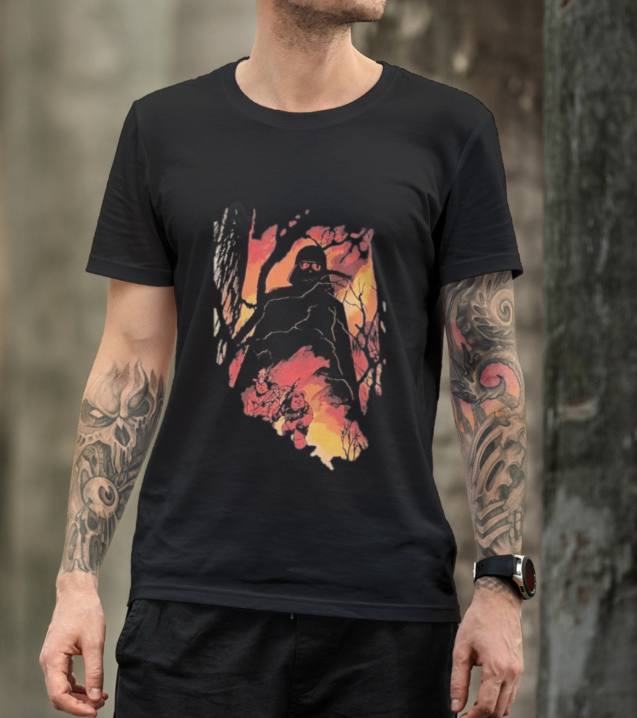 Star Wars Darth Vader Dreams Can't Hurt You Hidden Rebels Forest Scene T-Shirt