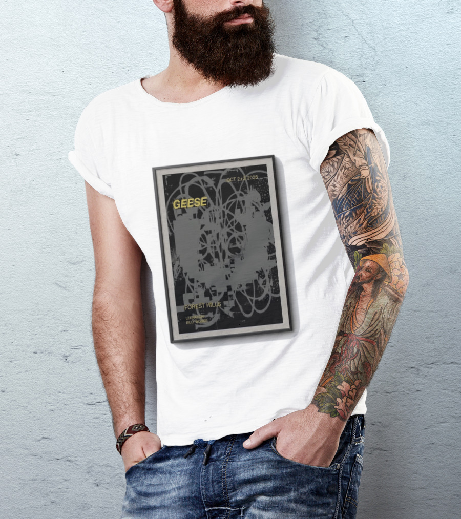 Geese Forest Hills October 2+3 2026 Leenalchi Billy Woods T-Shirt