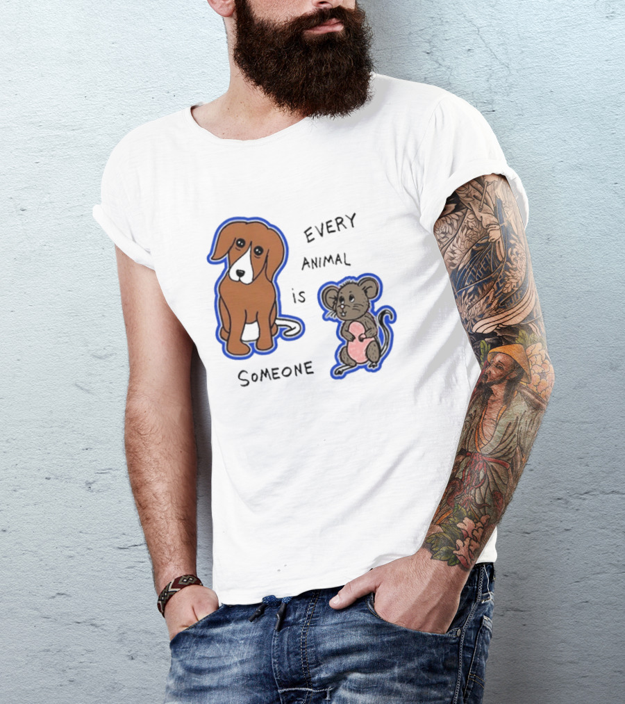 Nick Cave X PETA Every Animal Is Someone Dog Mouse 2026 T-Shirt