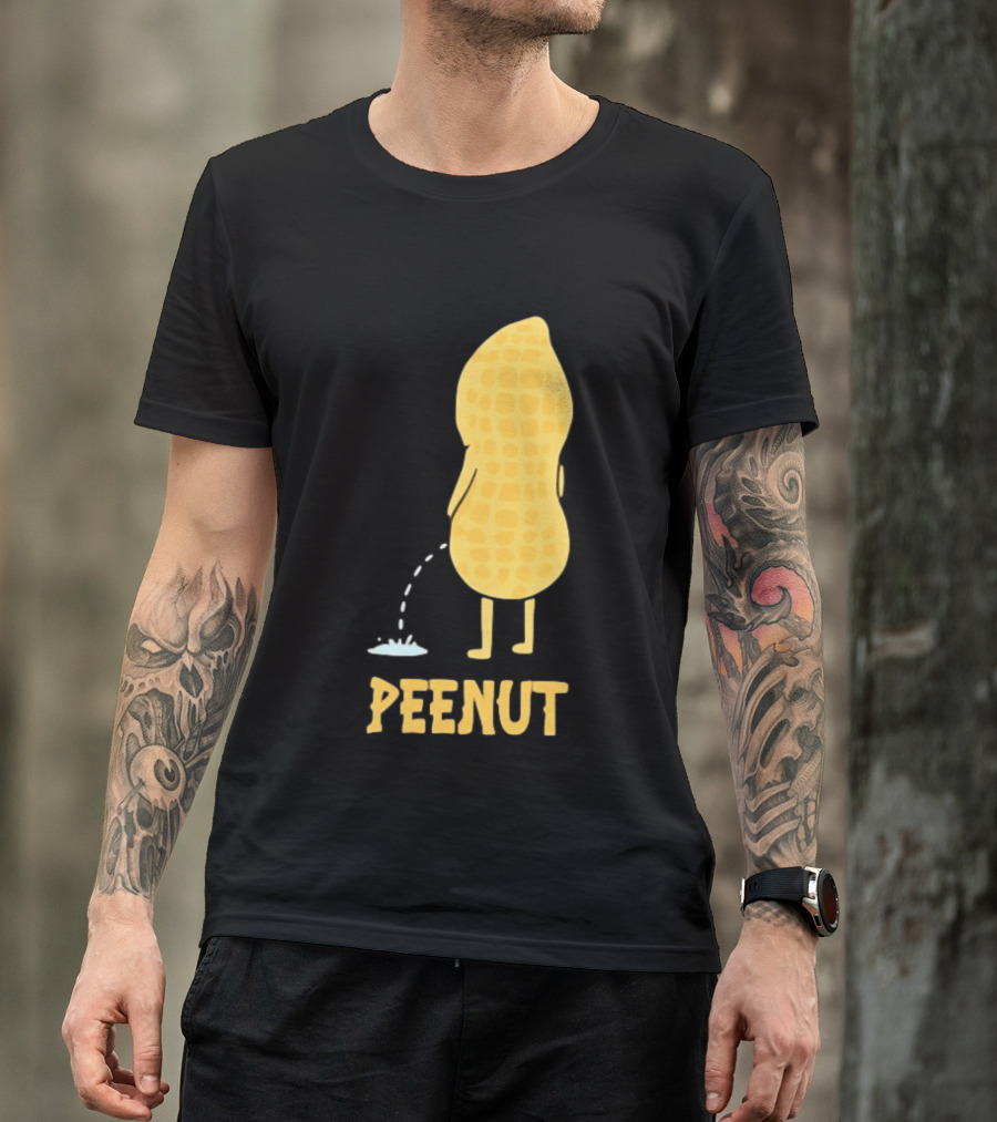 Peenut Funny Peanut Character With Humorous Twist T-Shirt