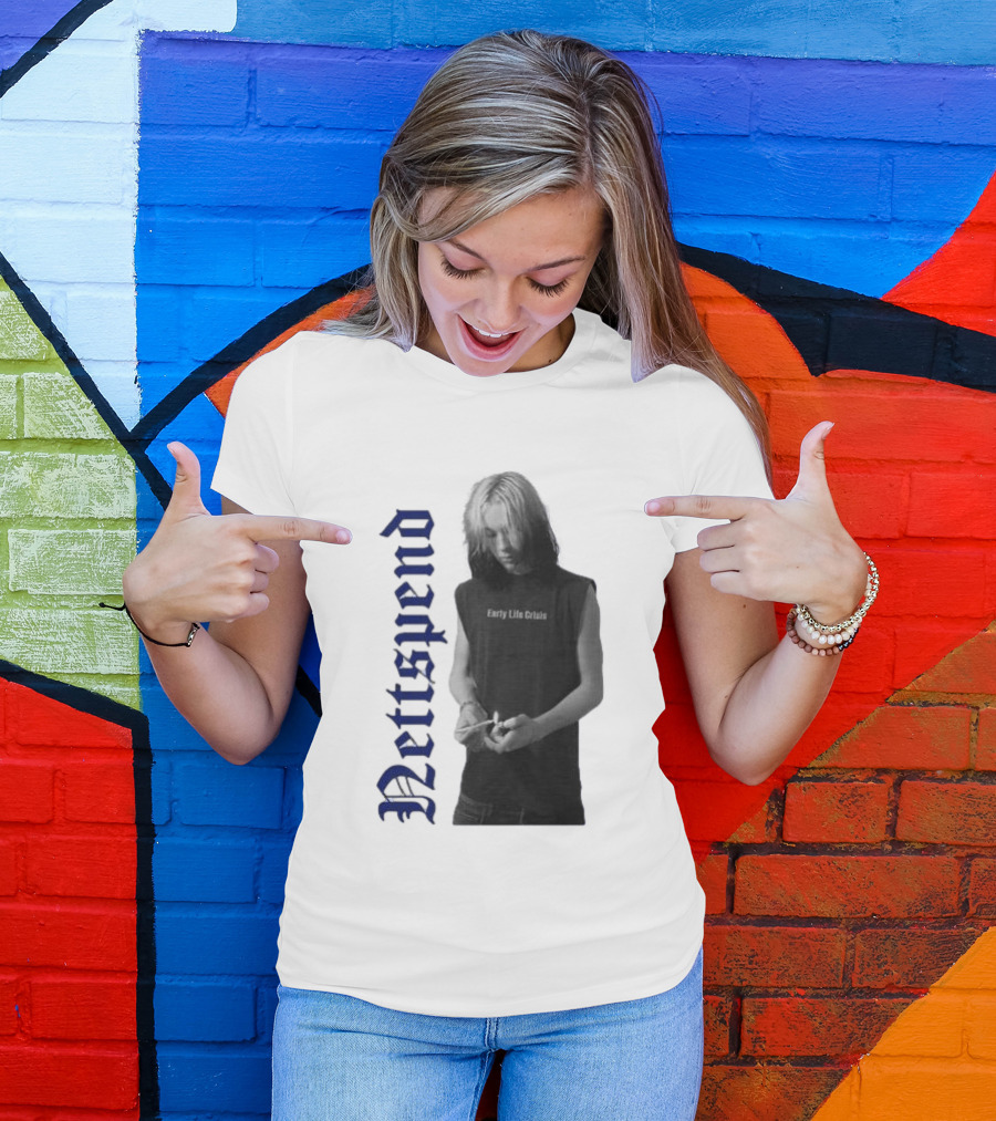 Nettspend Early Life Crisis Old English T-Shirt