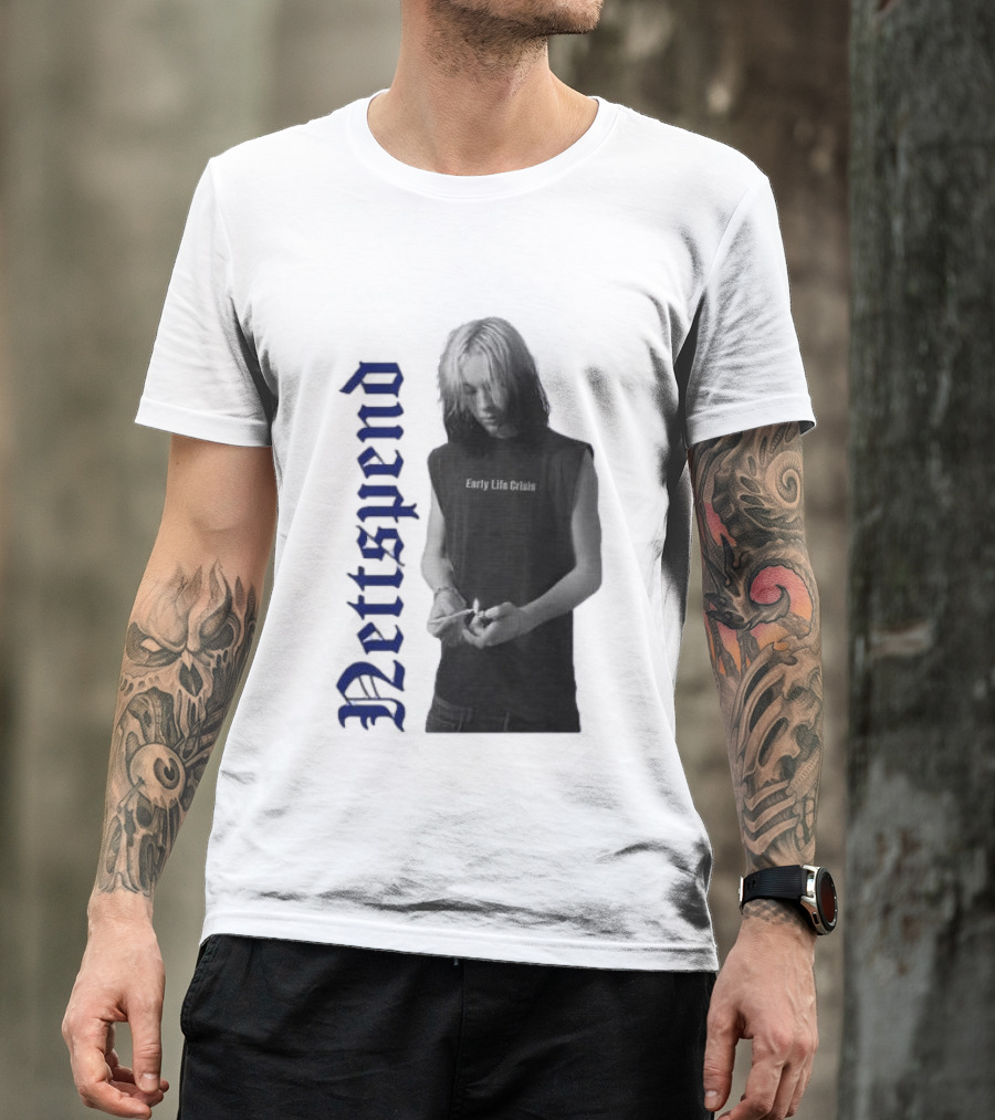 Nettspend Early Life Crisis Old English T-Shirt