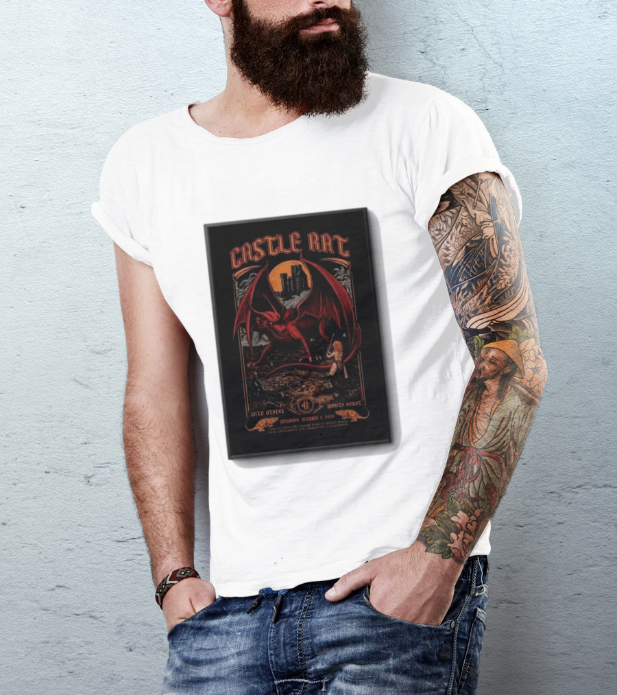 Castle Rat Unto Others Warth Knight Berkeley October 3 2026 T-Shirt