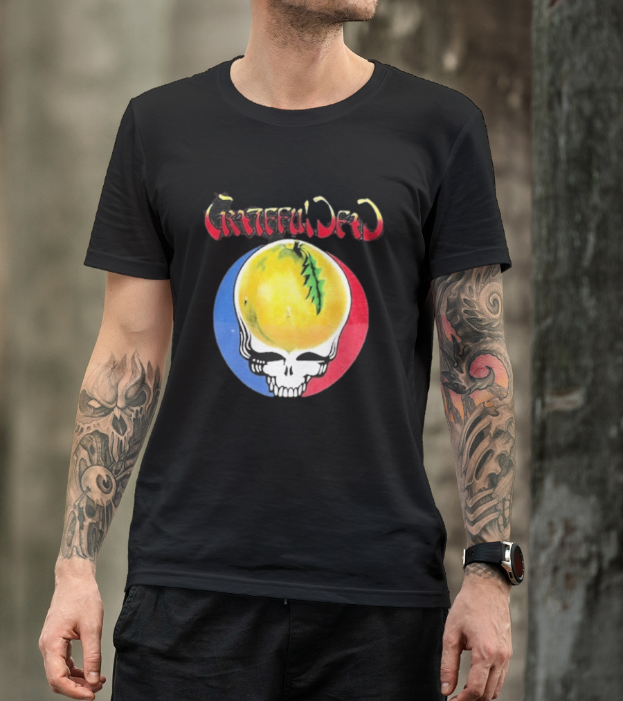 Grateful Dead Steal Your Face Pomelo Skull T-Shirt