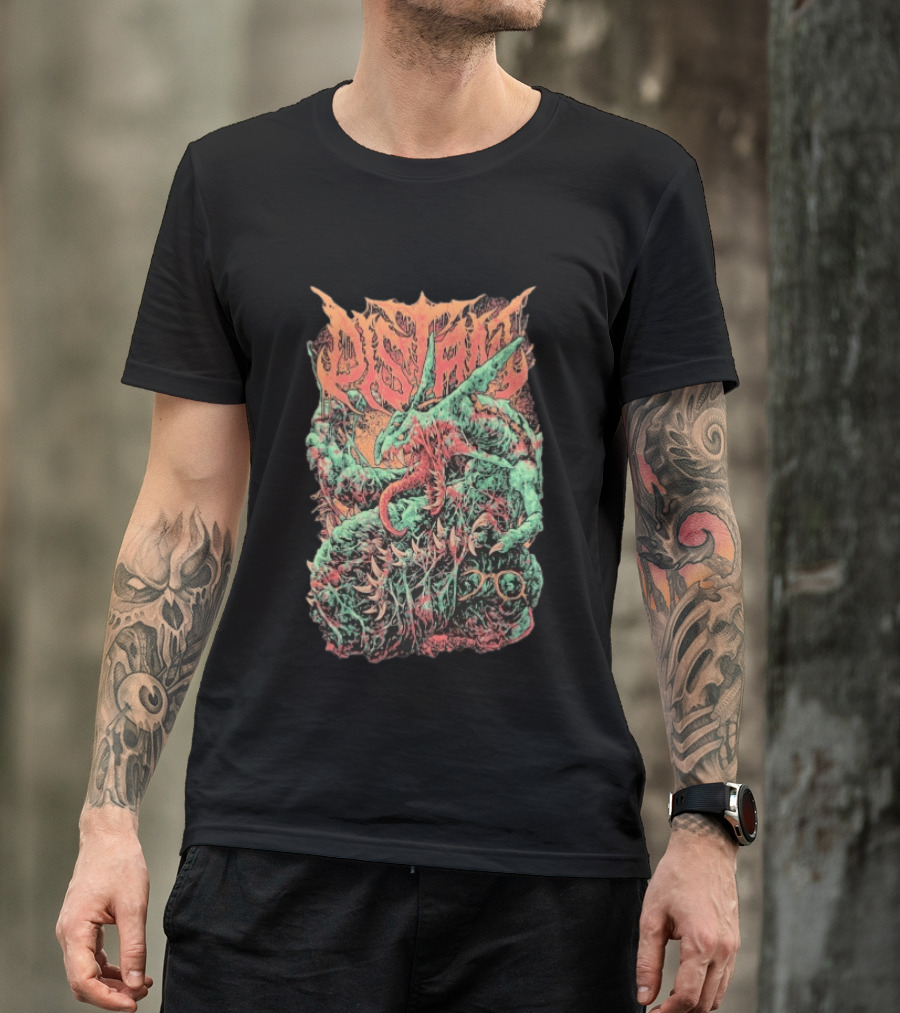 Distant Sky Dragon Lord Fantasy Creature T-Shirt