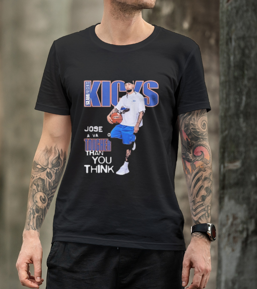 Slam Presents Kicks Jose Alvarado Tougher Than You Think New York Knicks T-Shirt