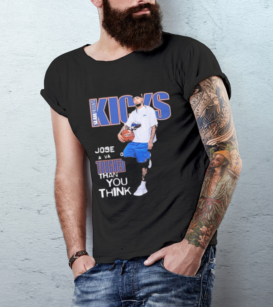 Slam Presents Kicks Jose Alvarado Tougher Than You Think New York Knicks T-Shirt