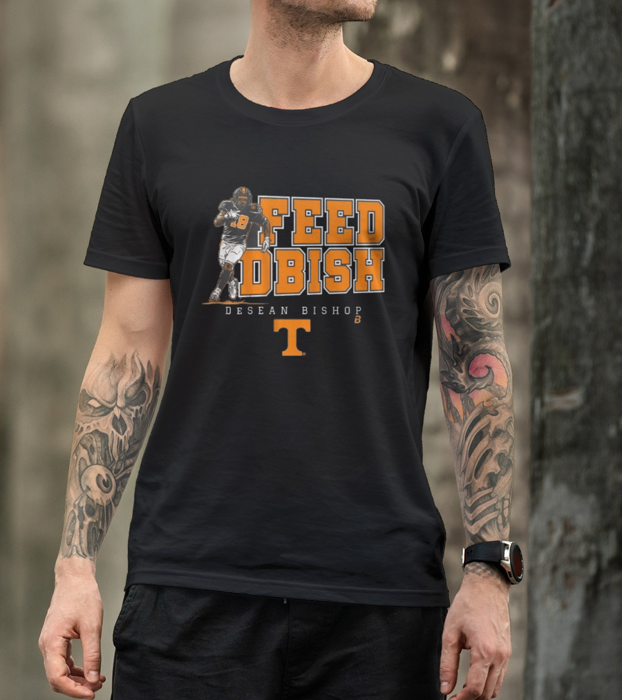 Feed DeSean Bishop Tennessee Football T-Shirt