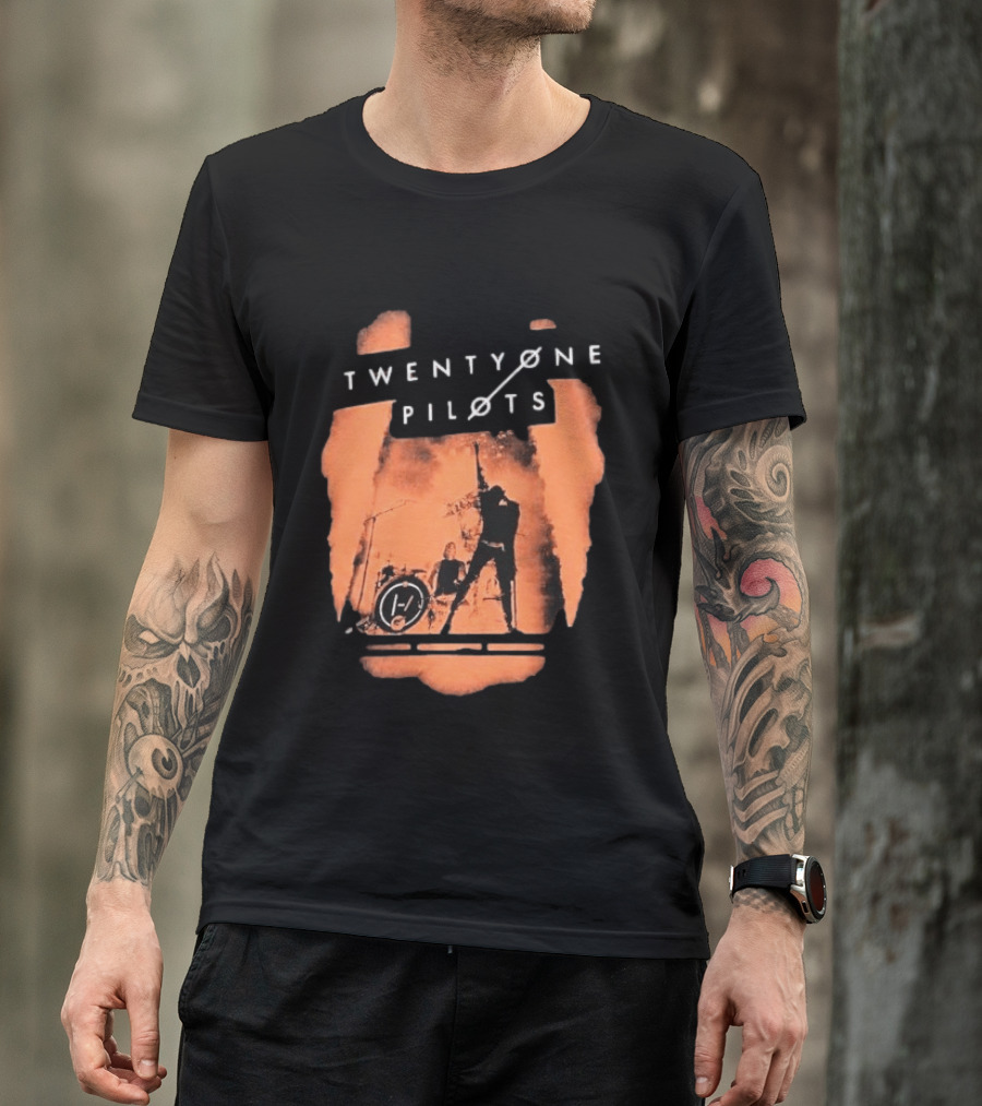 Twenty One Pilots 2017 Emotional Roadshow Tour Josh T-Shirt