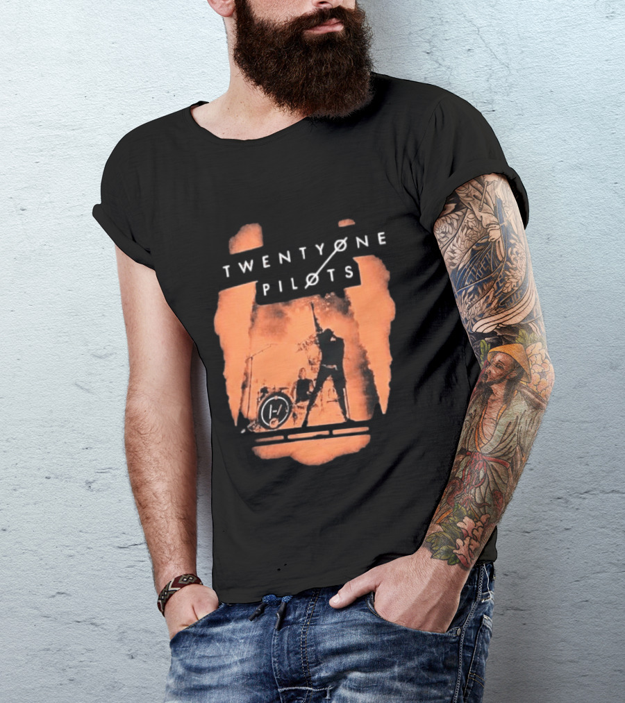 Twenty One Pilots 2017 Emotional Roadshow Tour Josh T-Shirt