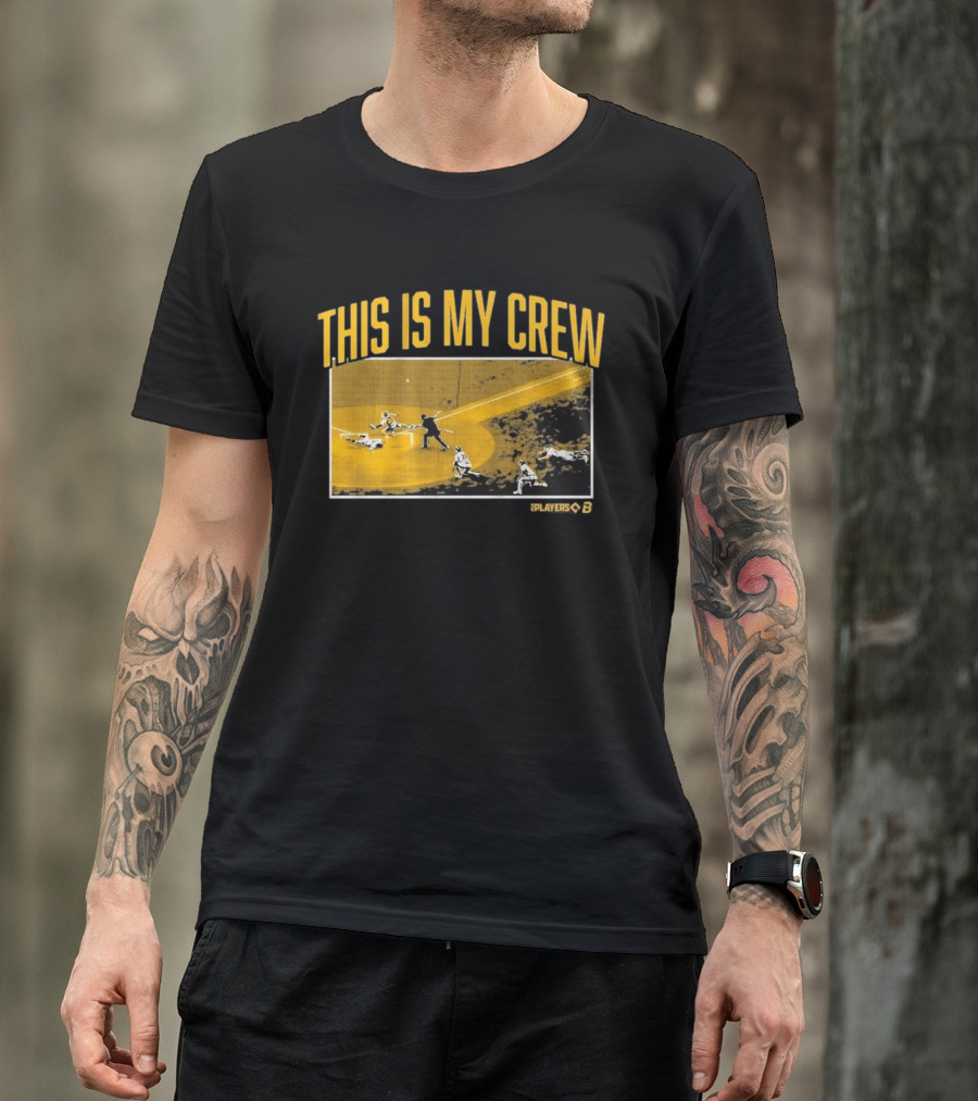 Milwaukee Baseball Players Highlight This Is My Crew T-Shirt