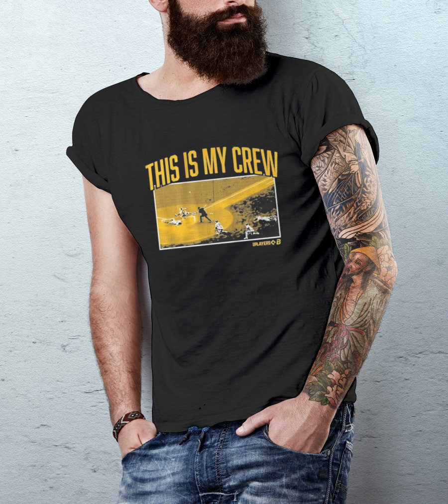 Milwaukee Baseball Players Highlight This Is My Crew T-Shirt