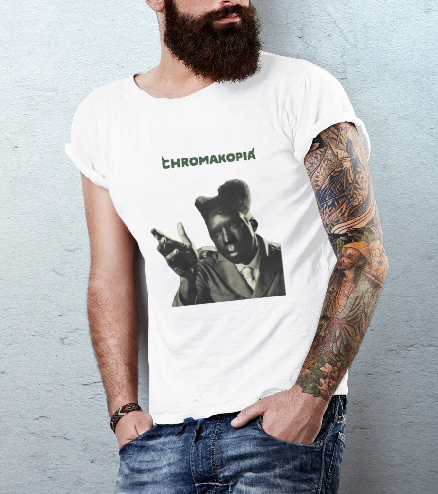 Chromakopia Tyler The Creator Album Concept With Vintage Monochrome T-Shirt