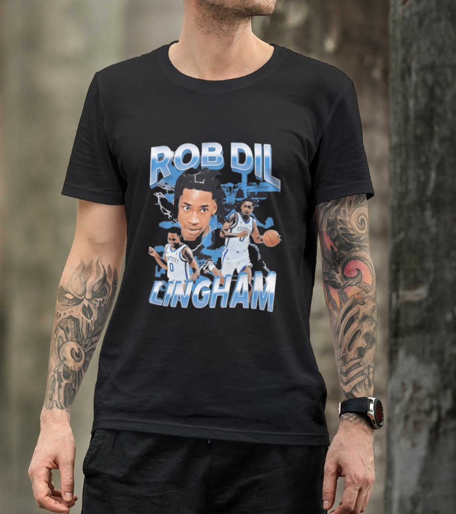 Rob Dillingham Kentucky Wildcats Basketball Player Bootleg T-Shirt