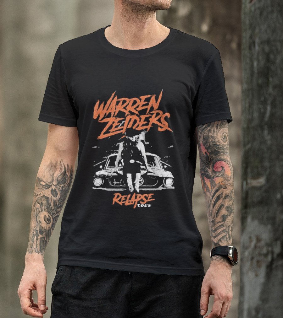 Warren Zeiders Relapse Tour Car T-Shirt