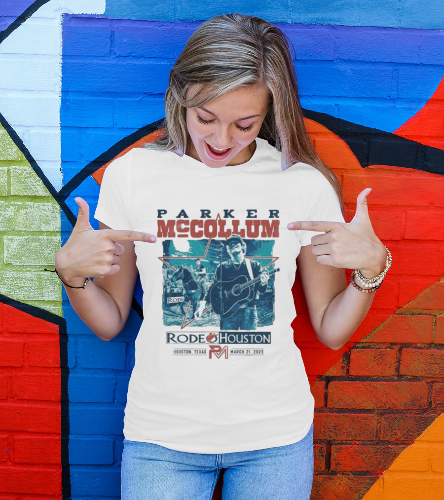 Parker McCollum Live At Rodeo Houston Texas March 21 2025 T-Shirt