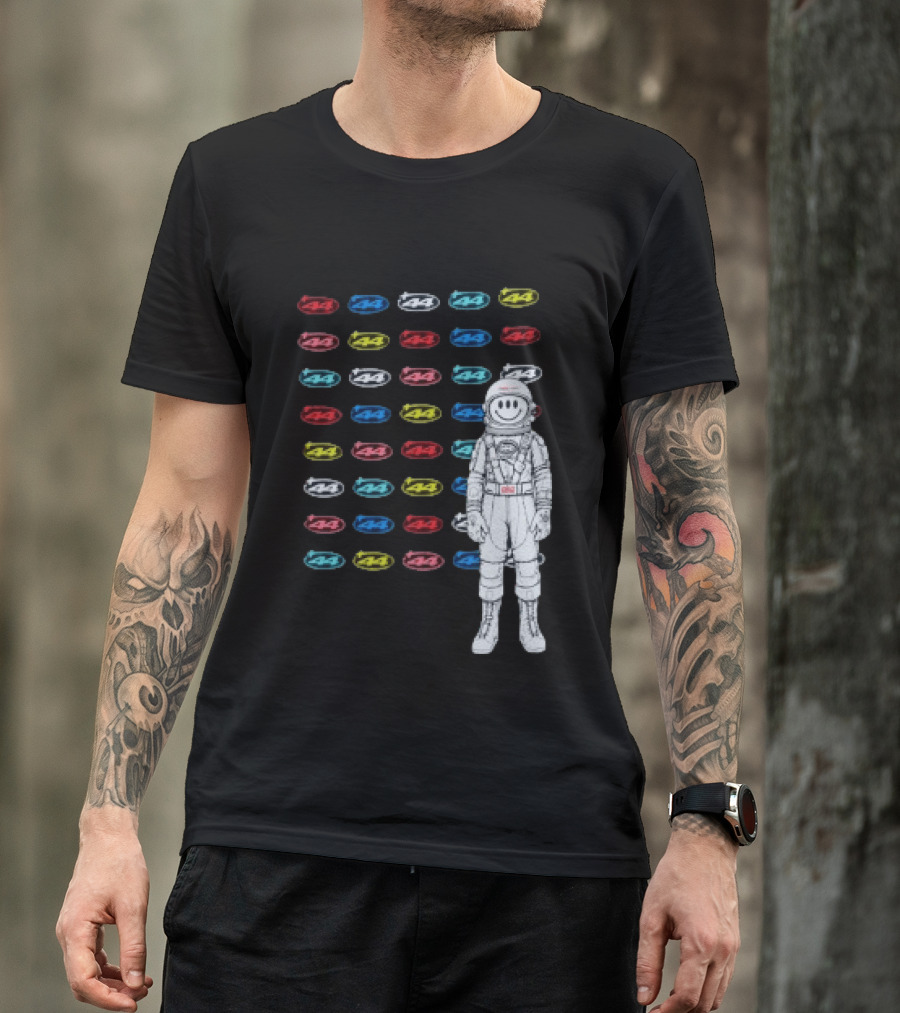 Plus44 Spaceman Heavyweight Astronaut Smile T-Shirt