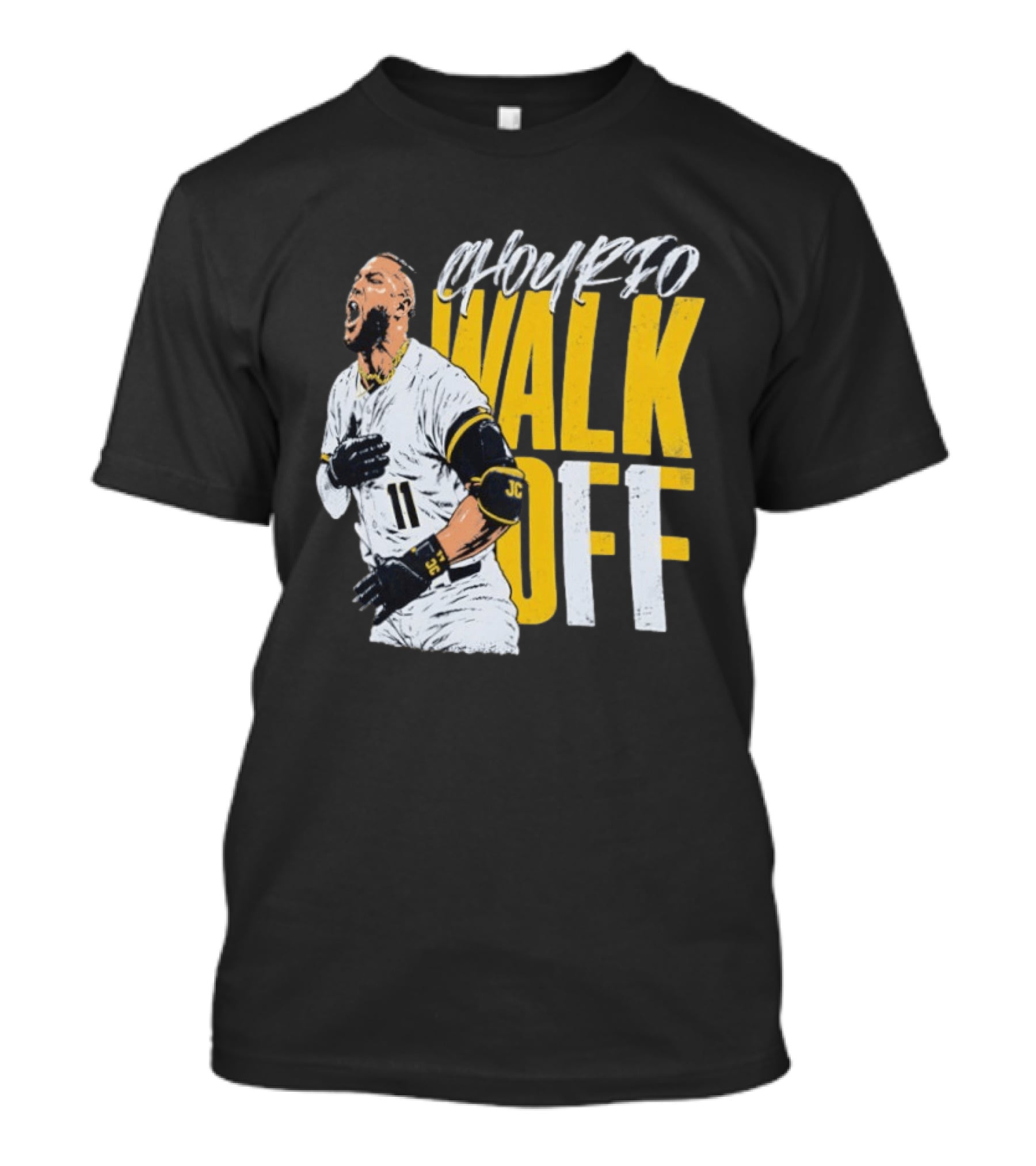 Jackson Chourio Milano Brewers Walk Off NLDS Victory Celebration T-Shirt