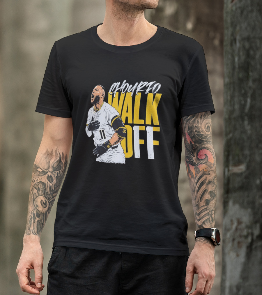 Jackson Chourio Milano Brewers Walk Off NLDS Victory Celebration T-Shirt
