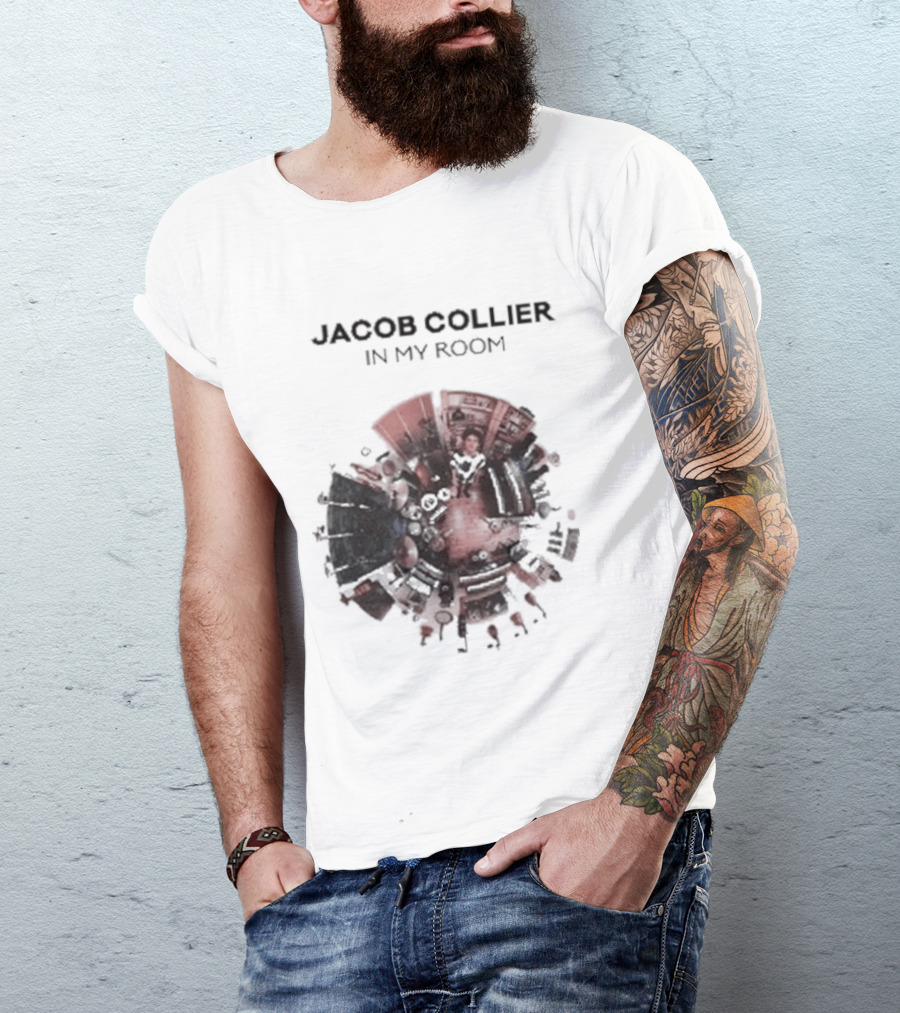 Jacob Collier In My Room Album Abstract Circular T-Shirt