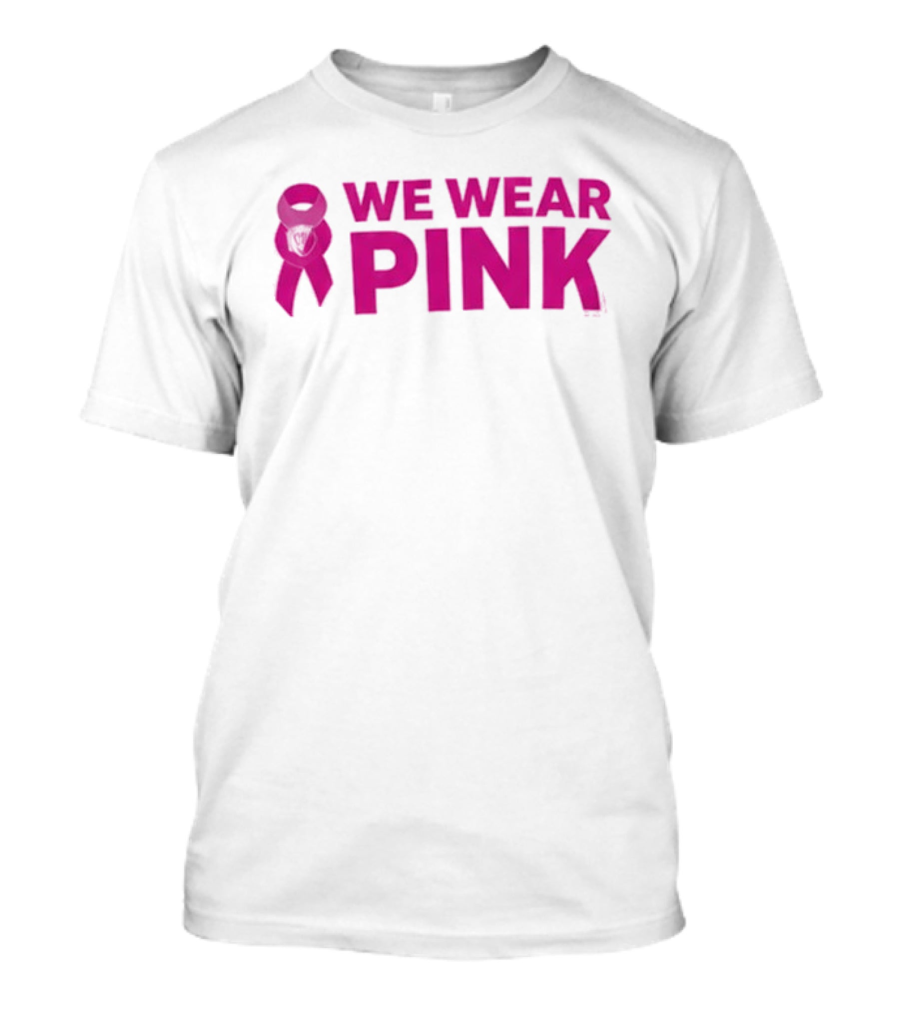Memphis Grizzlies We Wear Pink Breast Cancer Awareness Support T-Shirt