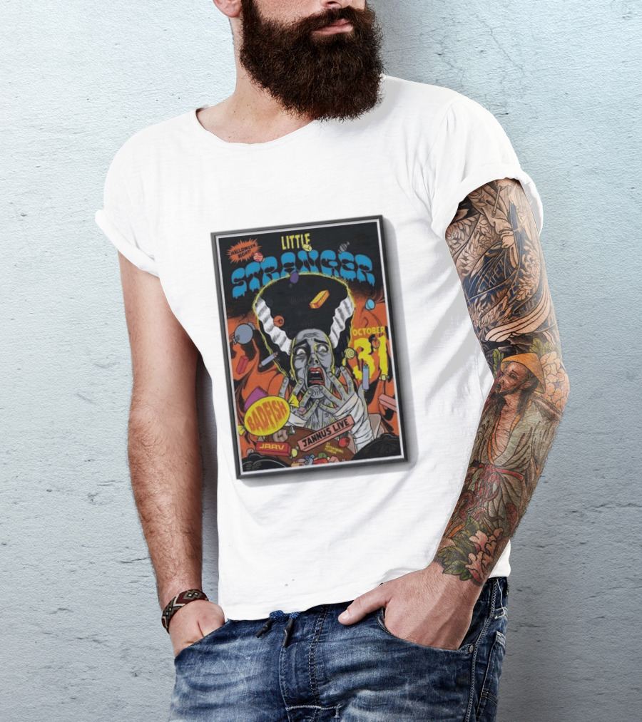 Little Stranger Halloween Night Badfish Jarv Jannus Live October 31 St. Petersburg FL 2026 T-Shirt