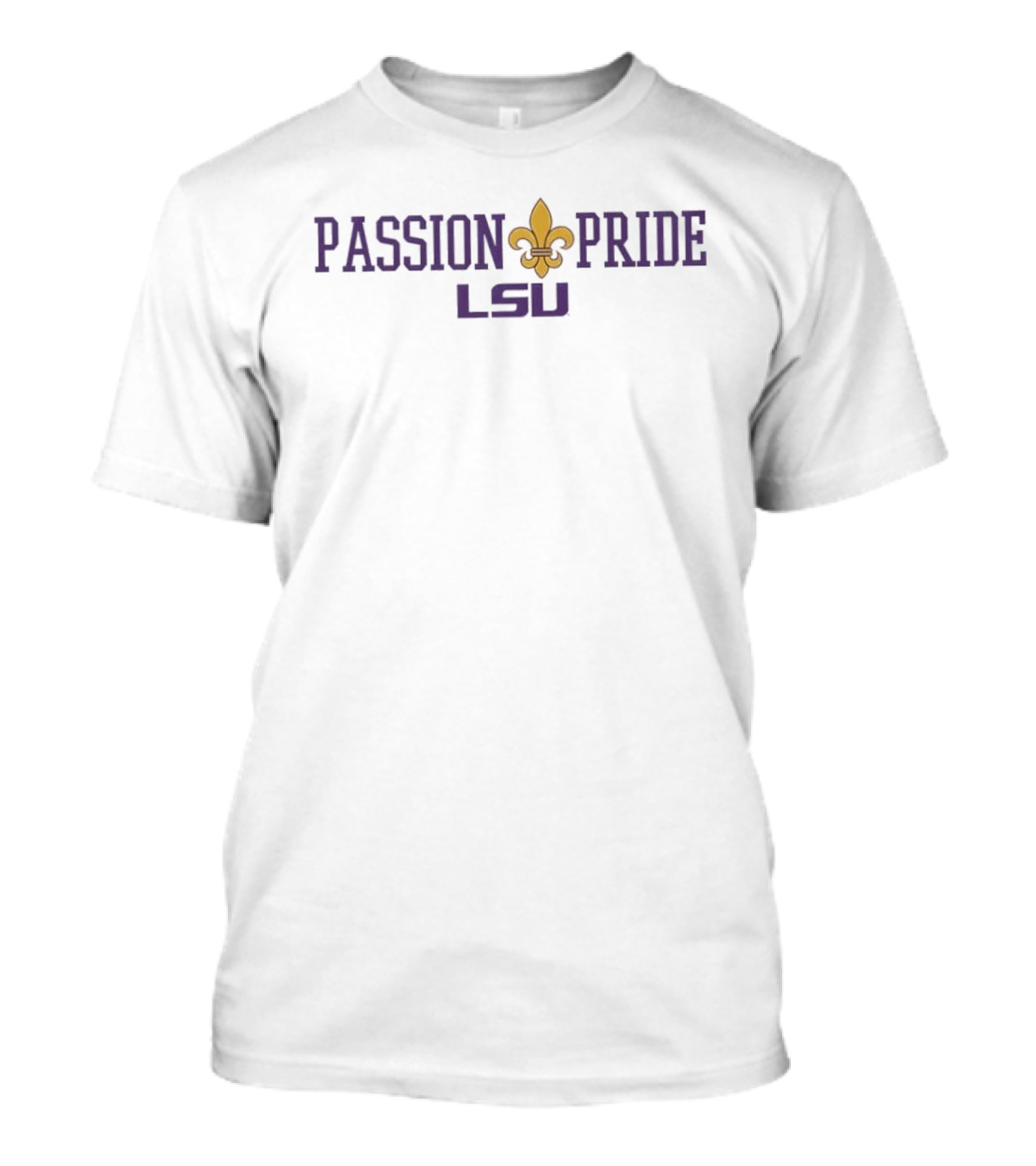 Passion Pride LSU Fleur De Lis Tigers T-Shirt