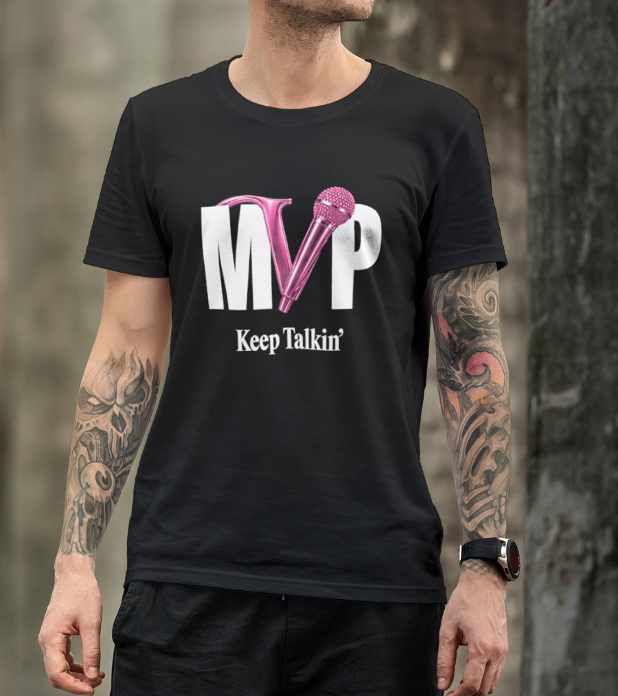A'ja Wilson Las Vegas Aces MVP Keep Talkin 2020 2026 T-Shirt