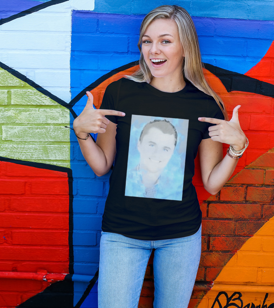 Charlie Kirk Turning Point USA Conservative Blue Aura T-Shirt