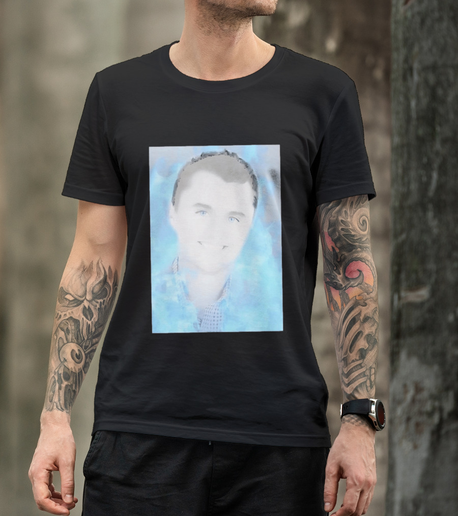 Charlie Kirk Turning Point USA Conservative Blue Aura T-Shirt