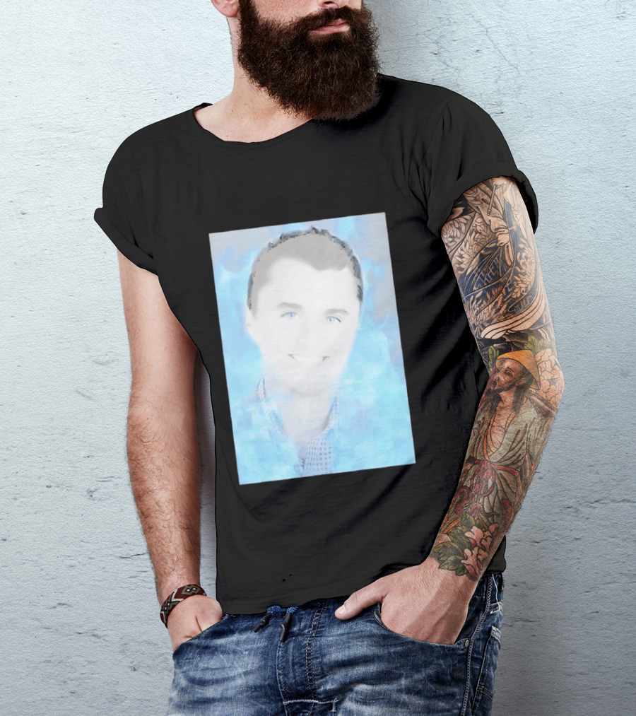 Charlie Kirk Turning Point USA Conservative Blue Aura T-Shirt
