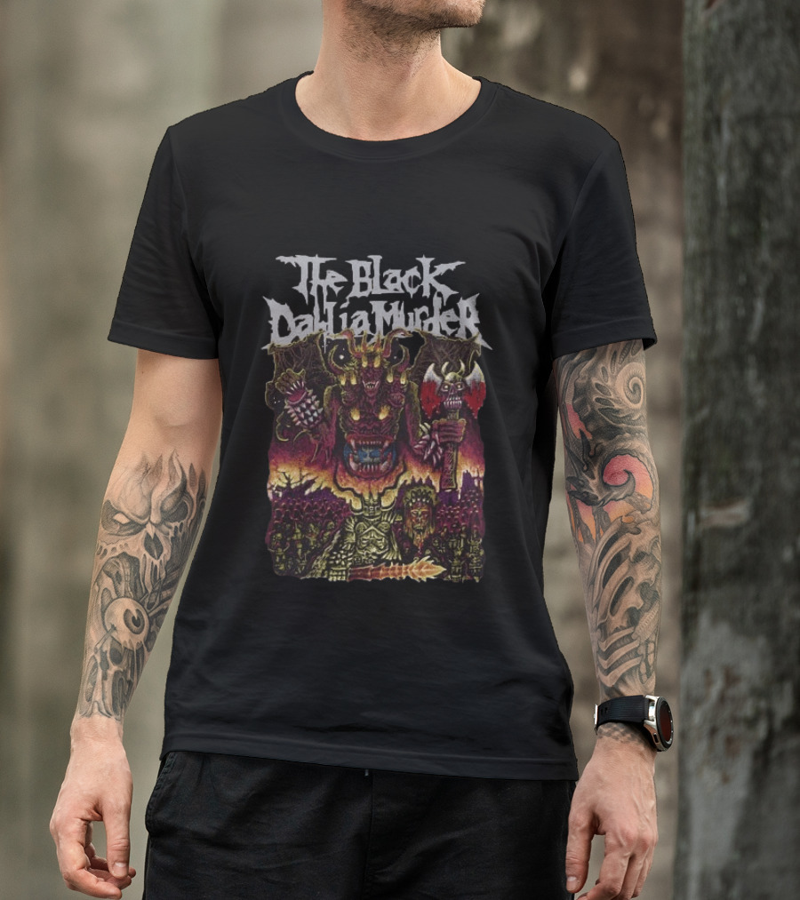 Night Shift The Black Dahlia Murder Our Armies Demon Warrior T-Shirt