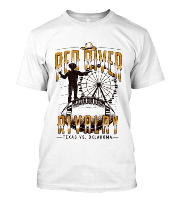 Red River Rivalry Texas Vs Oklahoma 2026 Longhorns T-Shirt
