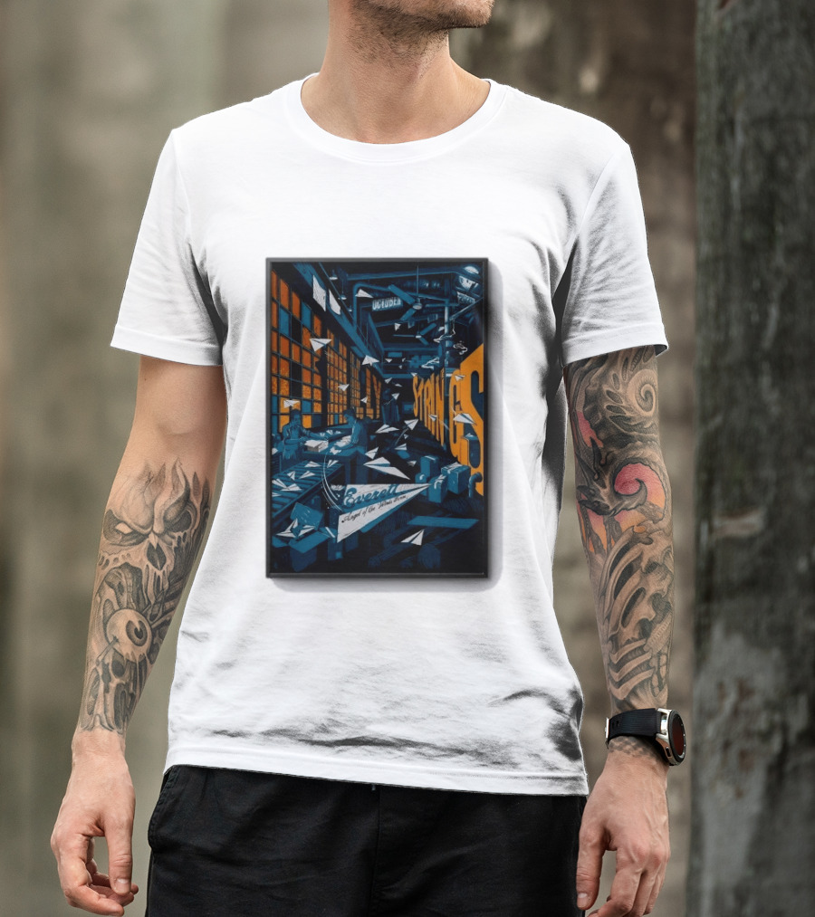 Billy Strings Everett WA Tour October 9 10 2026 Angel Of The Winds Arena T-Shirt