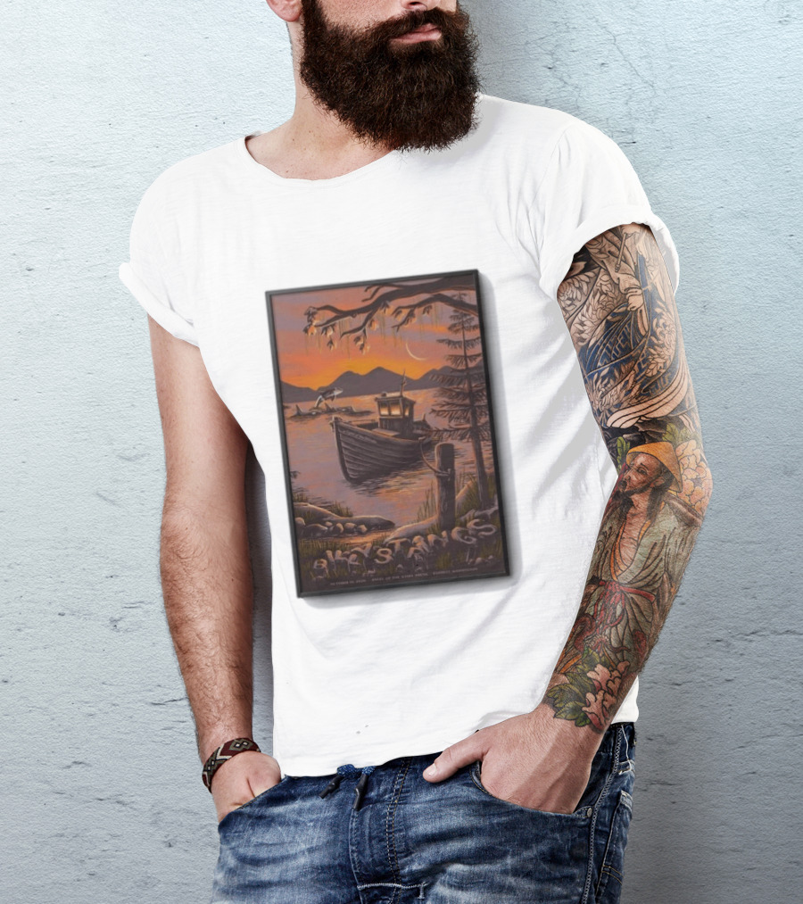 Billy Strings Everett Washington Oct 10 2026 Angles Of The Winds Arena T-Shirt