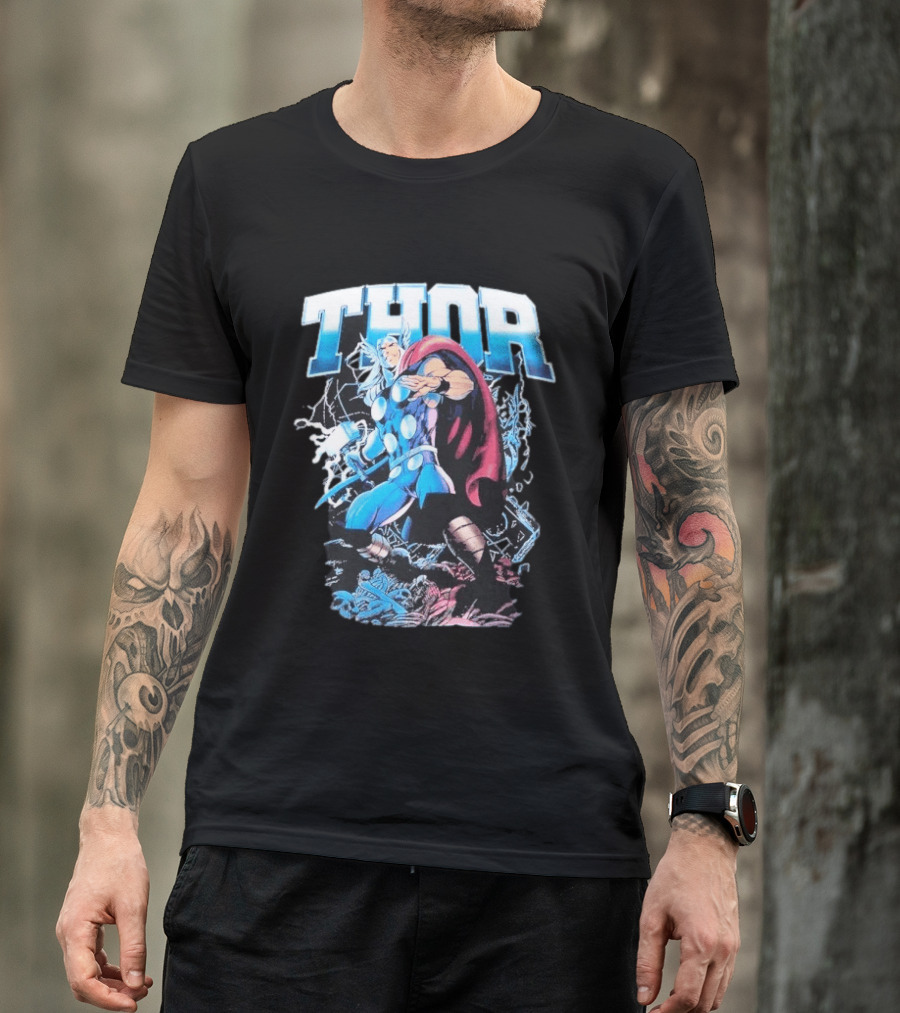 Thor Marvel Comic Vintage Art Exclusive T-Shirt