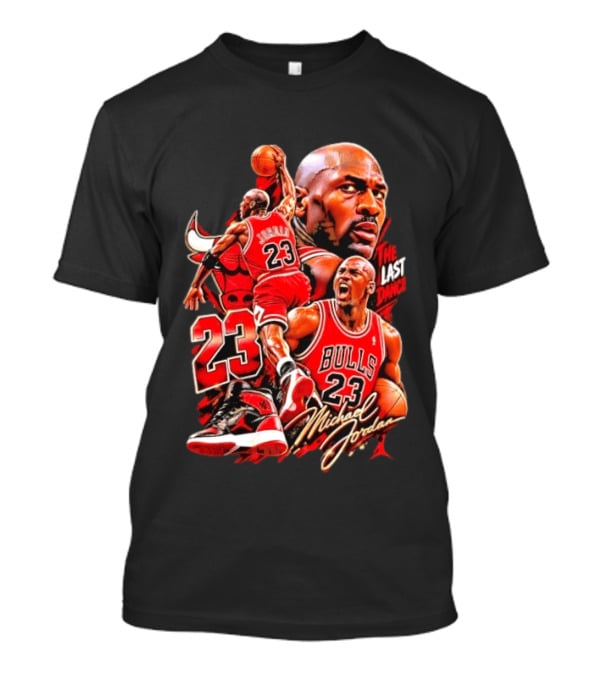 Michael Jordan Chicago Bulls 23 The Last Dance Bootleg T-Shirt