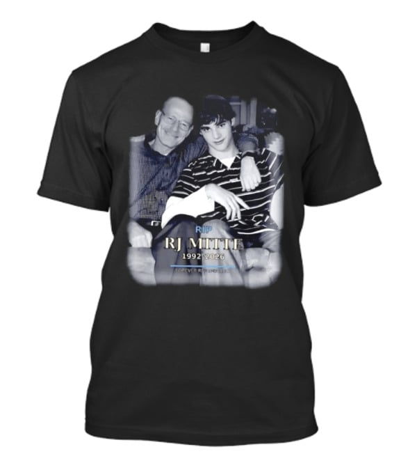 RIP RJ Mitte 1992 2026 Forever Remembered Breaking Bad Memorial T-Shirt