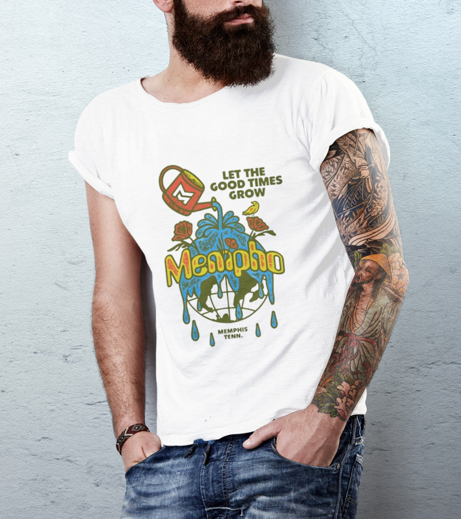 Mempho Music Festival 2026 Let The Good Times Grow Memphis Tenn T-Shirt