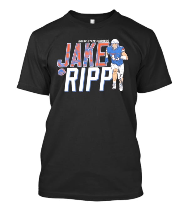 Boise State Broncos Jake Ripp Football 43 T-Shirt