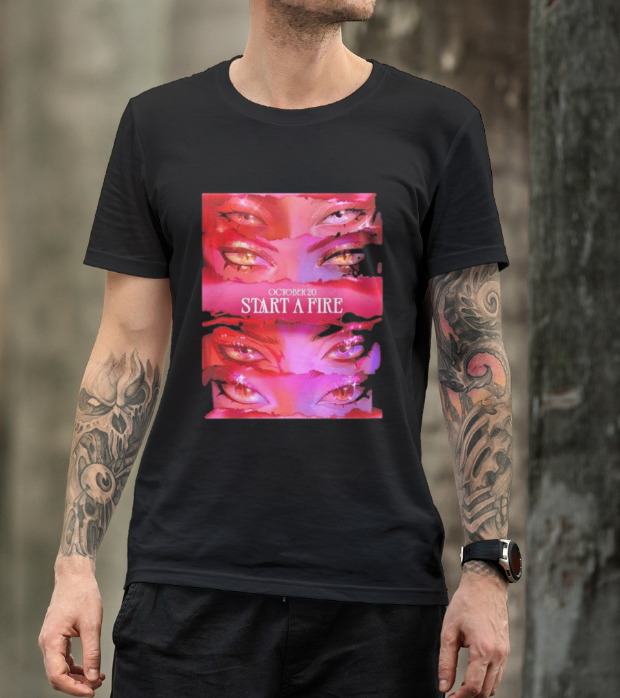 KDA League Of Legends Start A Fire October 20 2026 T-Shirt