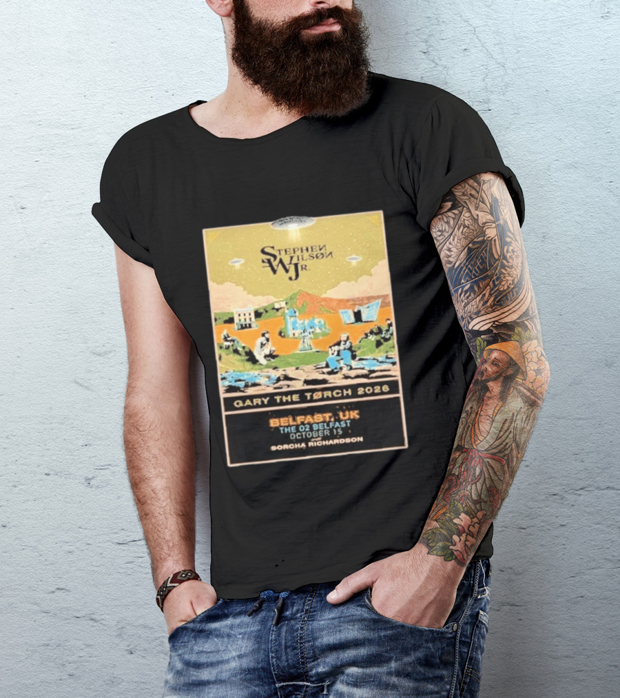 Stephen Wilson Jr Belfast UK Event 2026 The O2 Belfast October 15 Featuring Sorcha Richardson T-Shirt