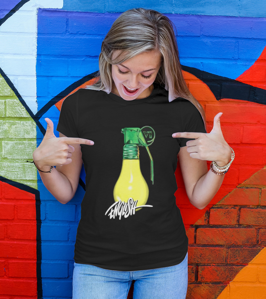 Wynwood Walls Store Ron English Light Bulb Grenade T-Shirt