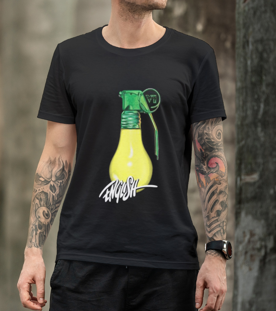 Wynwood Walls Store Ron English Light Bulb Grenade T-Shirt